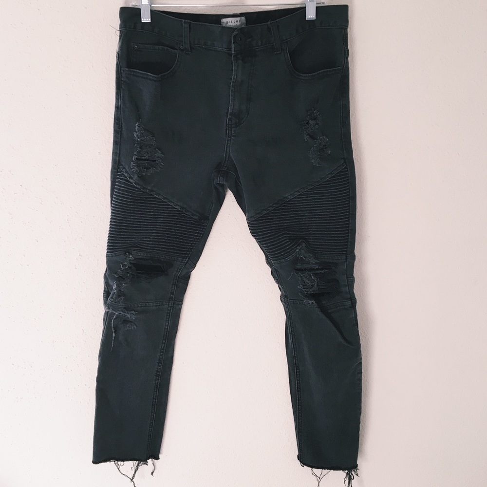 Bullhead Men’s Distressed Skinny Jeans 32x30